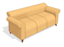 sh_Sofa 3 Lugares Multicor Parametrico Laranja